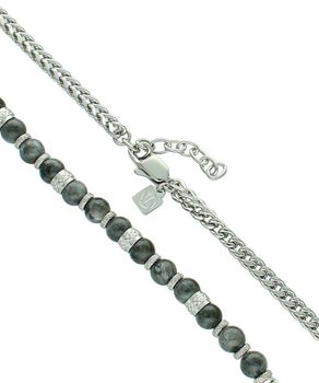 Męski naszyjnik Nomination Manvision 133026 081 ze stali nierdzewnej z naturalnym jaspisem zapięcie.jpg